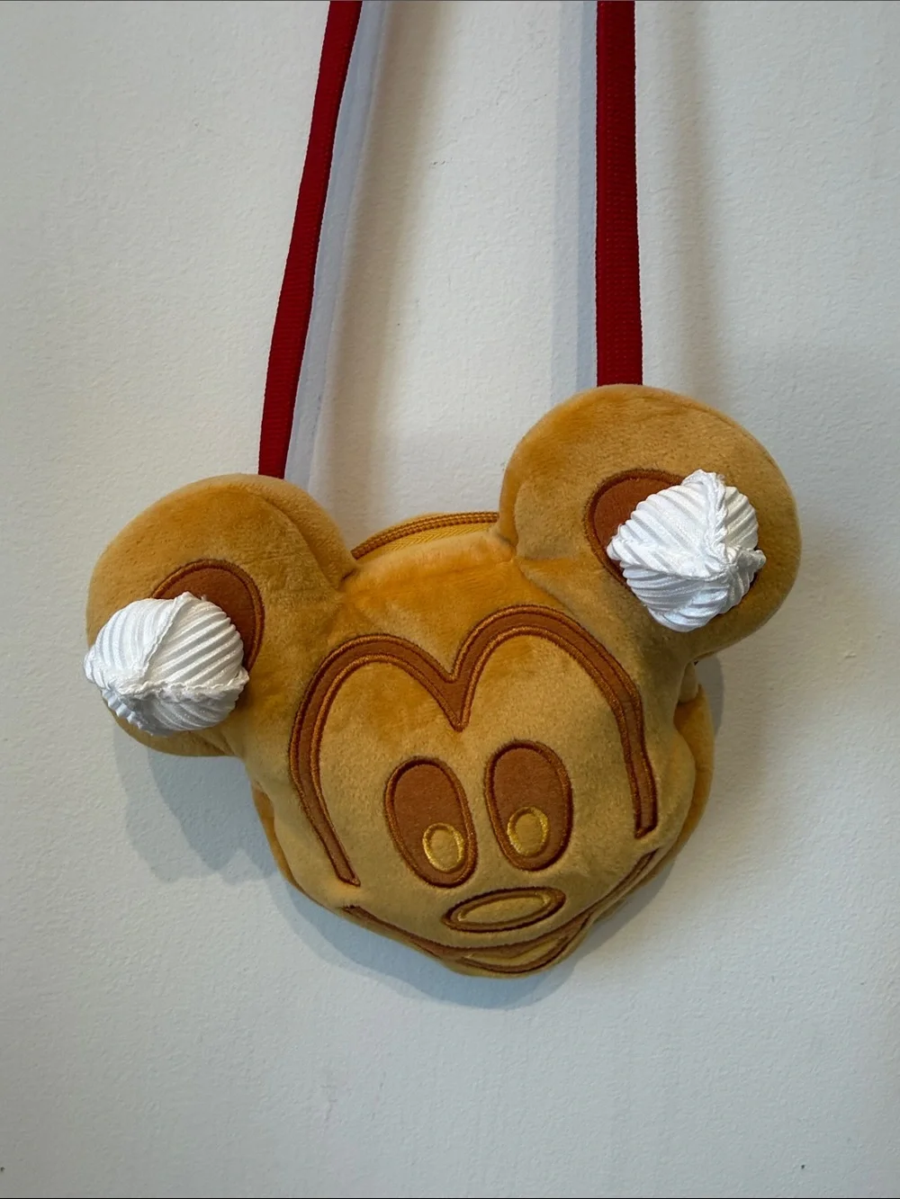 Tokyo Disney resort Mickey waffle shoulder bag